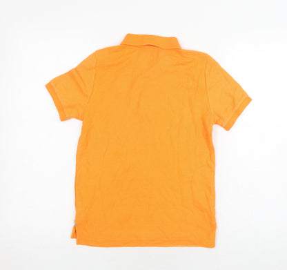 Slazenger Boys Orange Polo Shirt 9-10 Years Casual