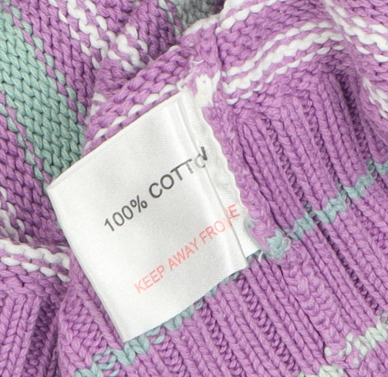Womens UK Size 14 EWM Purple Pullover Jumper