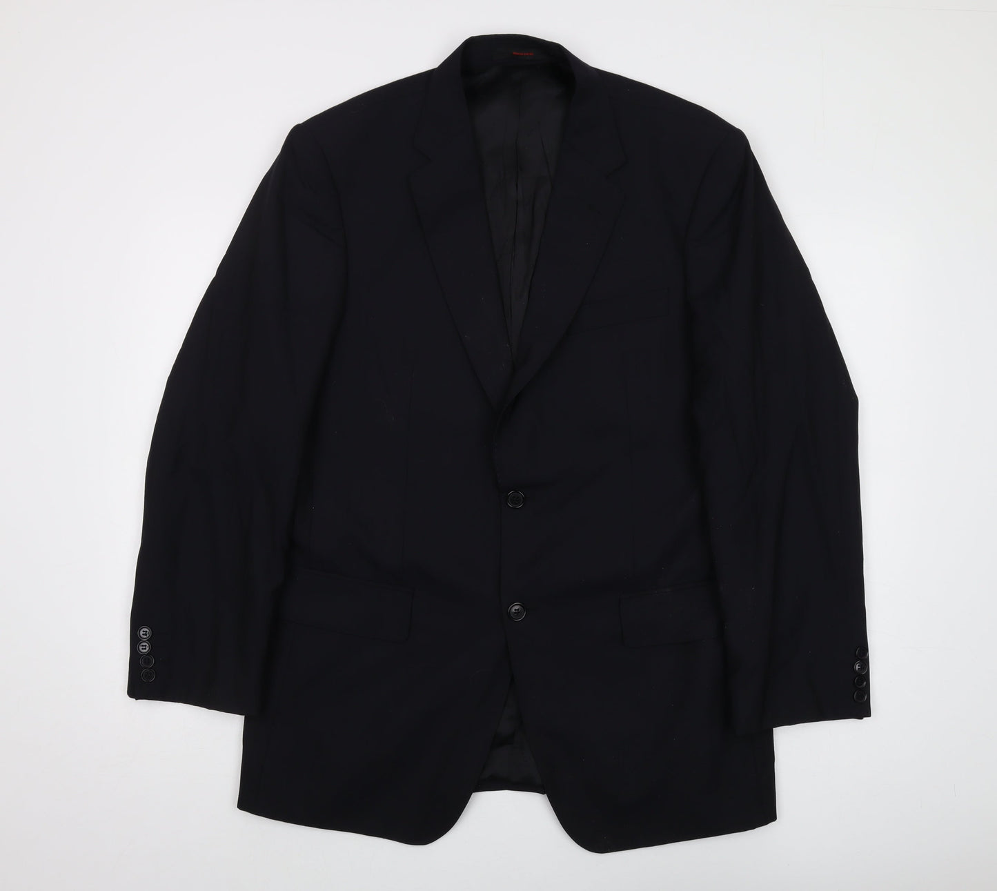 Mens UK Size 42 Pierre Cardin Regular Black Suit Jacket