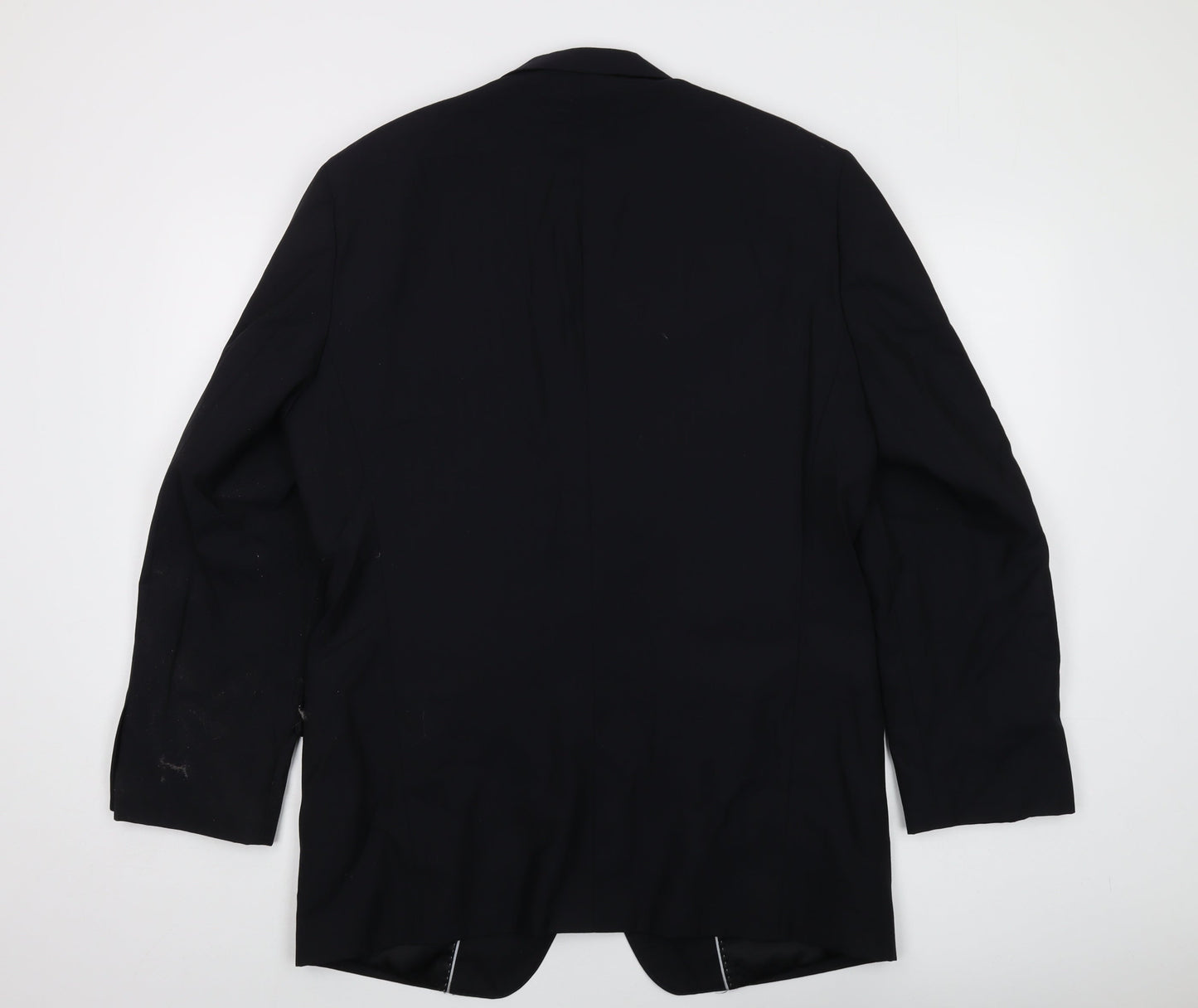 Mens UK Size 42 Pierre Cardin Regular Black Suit Jacket