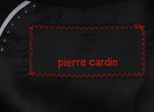 Mens UK Size 42 Pierre Cardin Regular Black Suit Jacket