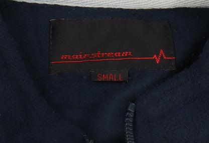 Mens UK Size S main-stream Blue Full Zip