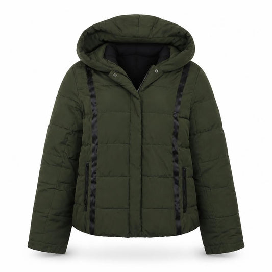 Womens UK Size 10 Jack Wills Green Puffer Jacket