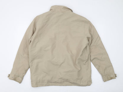 Mens UK Size M Sly Fox Beige Windbreaker Coat