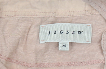 Jigsaw Men's Pink Medium Polo Shirt