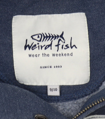 Weird Fish Boys Blue Full Zip Hoodie 11-12 Years