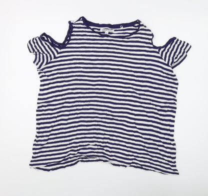 Womens UK Size 20 Capsule Blue  T-Shirt