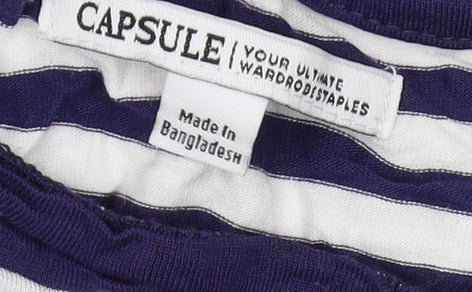 Womens UK Size 20 Capsule Blue  T-Shirt
