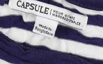 Womens UK Size 20 Capsule Blue  T-Shirt