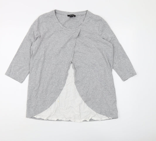 Womens UK Size 12 ESMARA Grey  T-Shirt