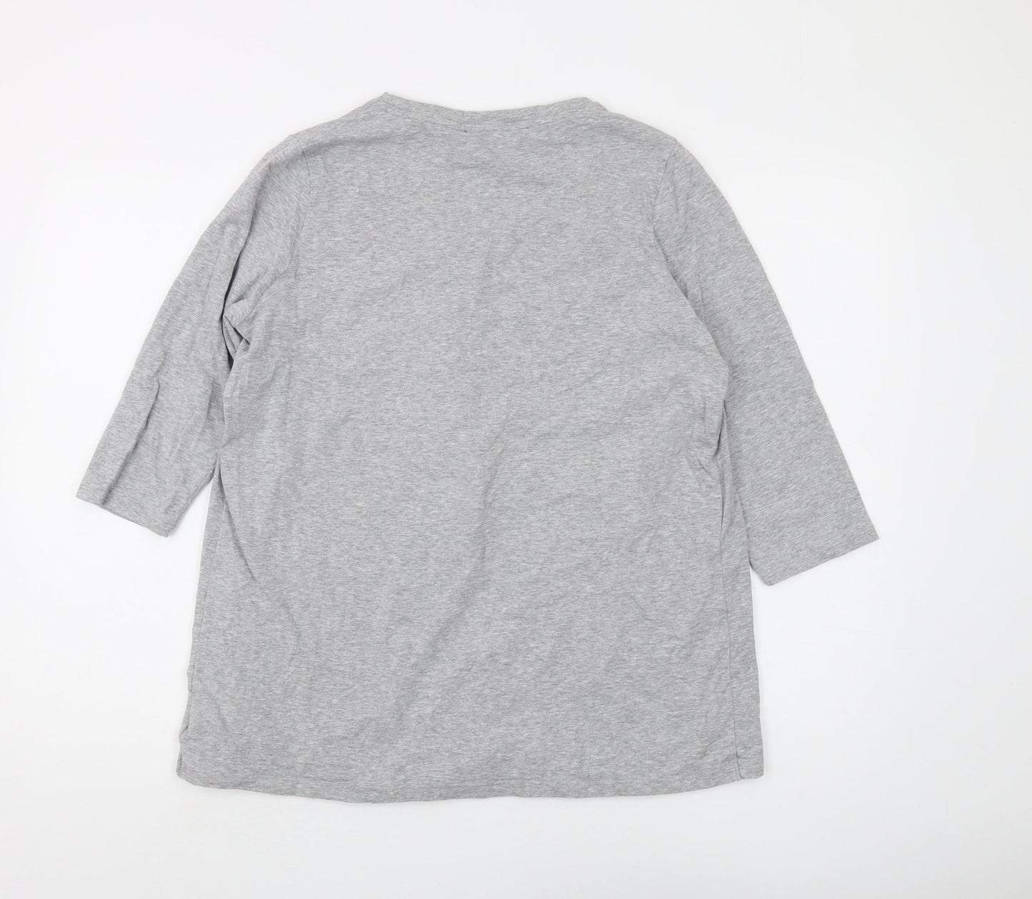 Womens UK Size 12 ESMARA Grey  T-Shirt