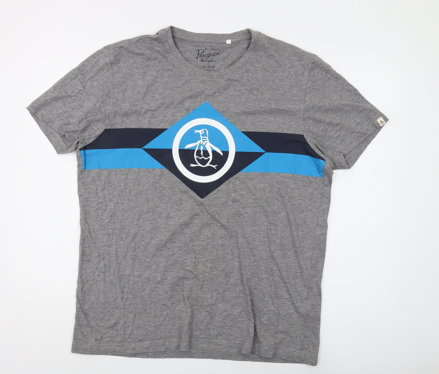 Original Penguin Men's Grey XL Graphic T-Shirt