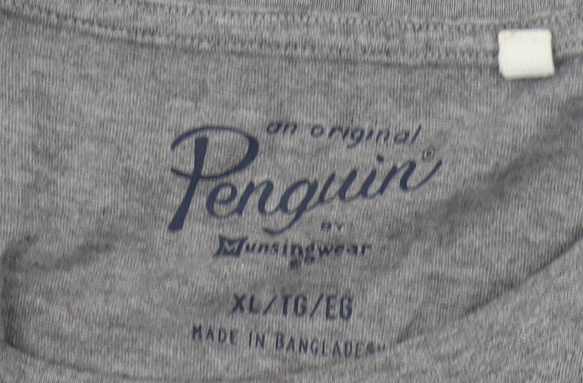 Original Penguin Men's Grey XL Graphic T-Shirt