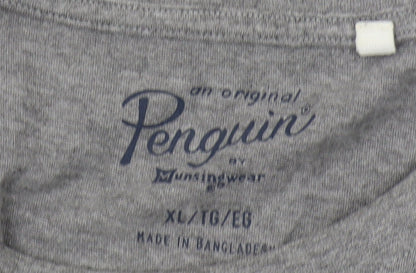 Original Penguin Men's Grey XL Graphic T-Shirt