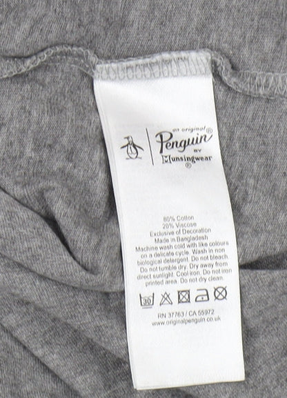 Original Penguin Men's Grey XL Graphic T-Shirt
