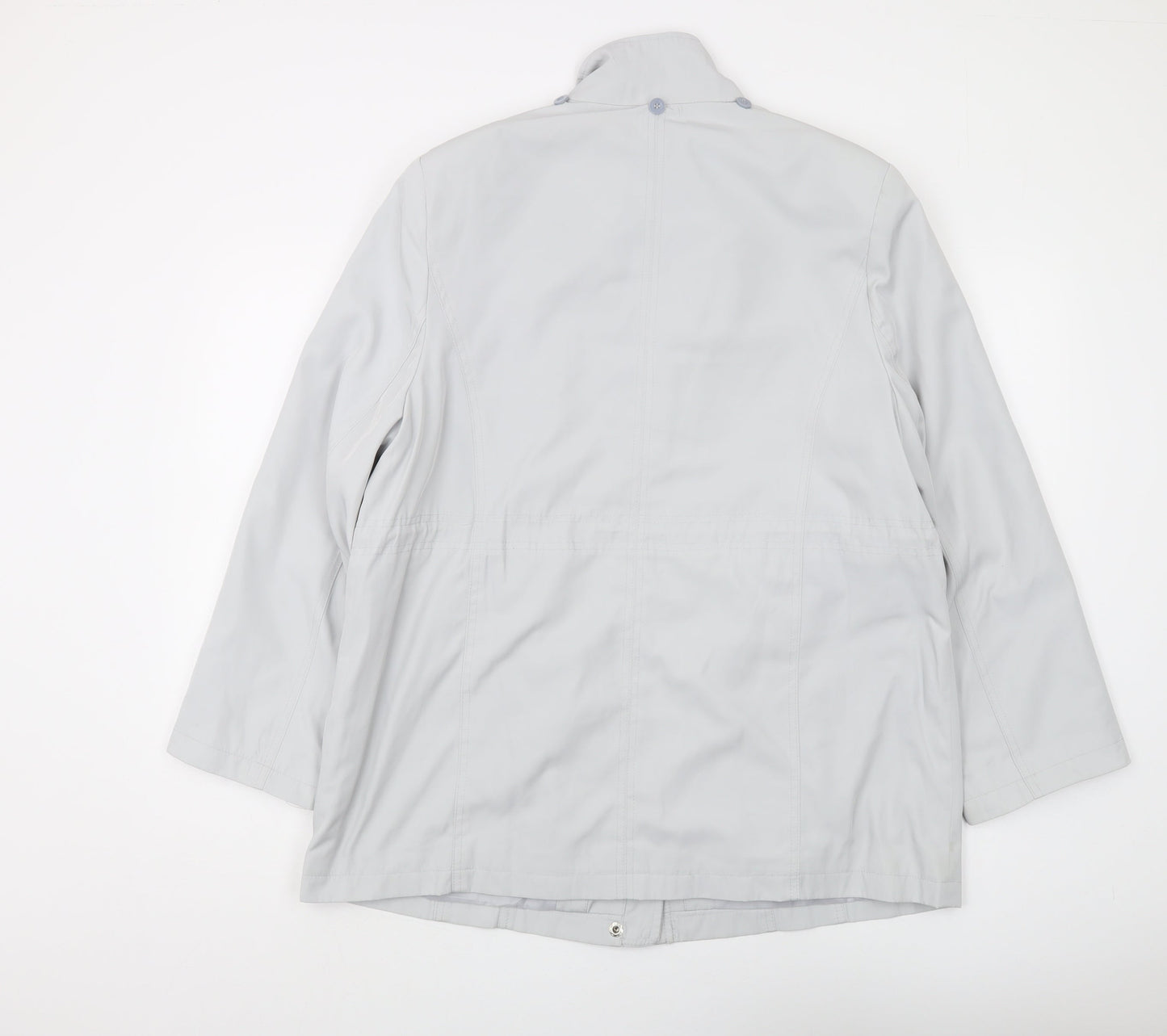 Womens UK Size 16 Isle White Basic Jacket