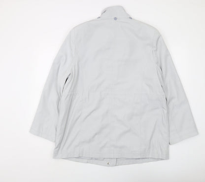 Womens UK Size 16 Isle White Basic Jacket