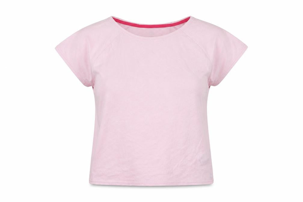 Womens UK Size 12 Marks and Spencer Pink Basic T-Shirt