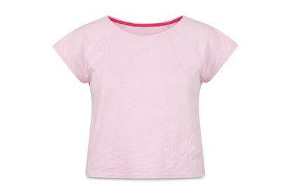 Womens UK Size 12 Marks and Spencer Pink Basic T-Shirt