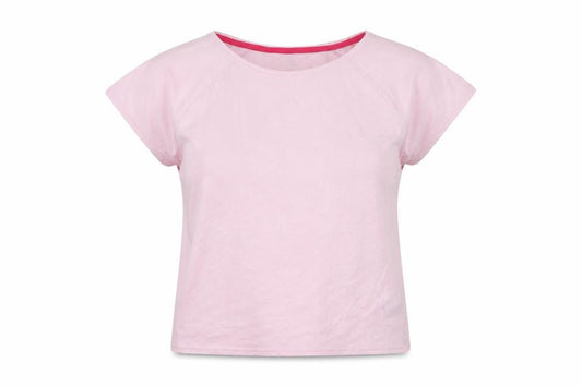 Womens UK Size 12 Marks and Spencer Pink Basic T-Shirt