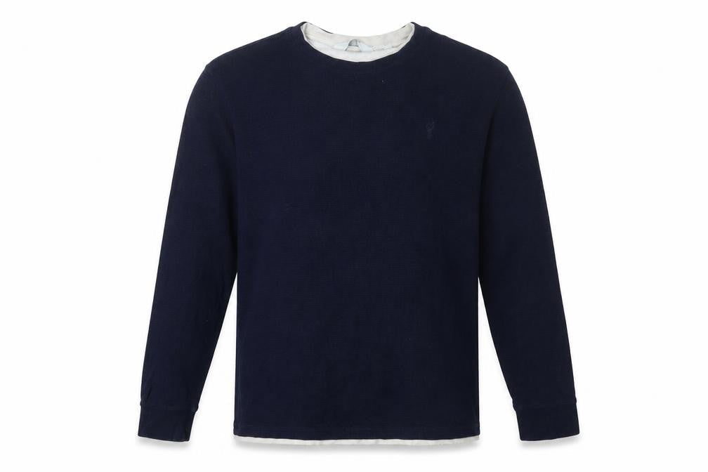Mens UK Size M NEXT Blue Pullover Sweatshirt