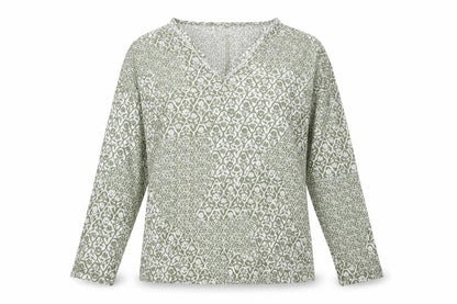 Womens UK Size 8 Marks and Spencer Green Basic Blouse
