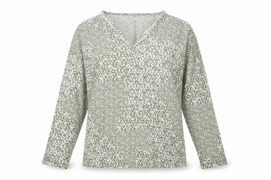 Womens UK Size 8 Marks and Spencer Green Basic Blouse