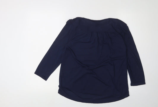 Womens UK Size 12 H&M Blue  Blouse