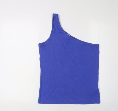 Womens UK Size 16 Marks and Spencer Blue Camisole Tank