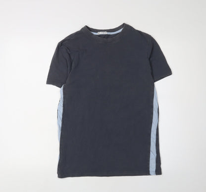 Unisex Adults UK Size M Marks and Spencer Grey Basic T-Shirt