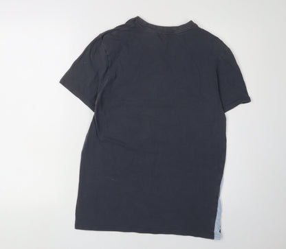 Unisex Adults UK Size M Marks and Spencer Grey Basic T-Shirt
