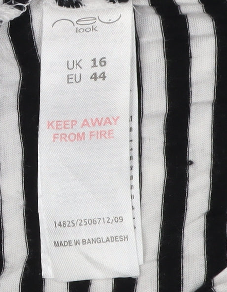 Womens UK Size 16 New Look Black  Tank