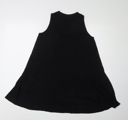 Womens UK Size 10 Marks and Spencer Black Basic Tank