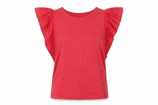 Womens UK Size 8 Marks and Spencer Pink Basic T-Shirt