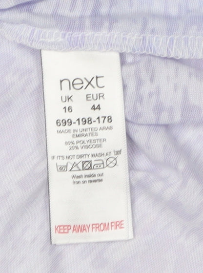 Womens UK Size 16 NEXT Multicoloured Basic T-Shirt