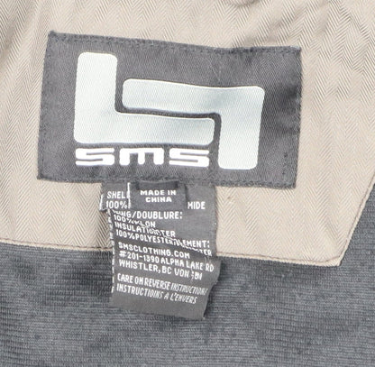 Mens UK Size L SMS Brown Parka Coat