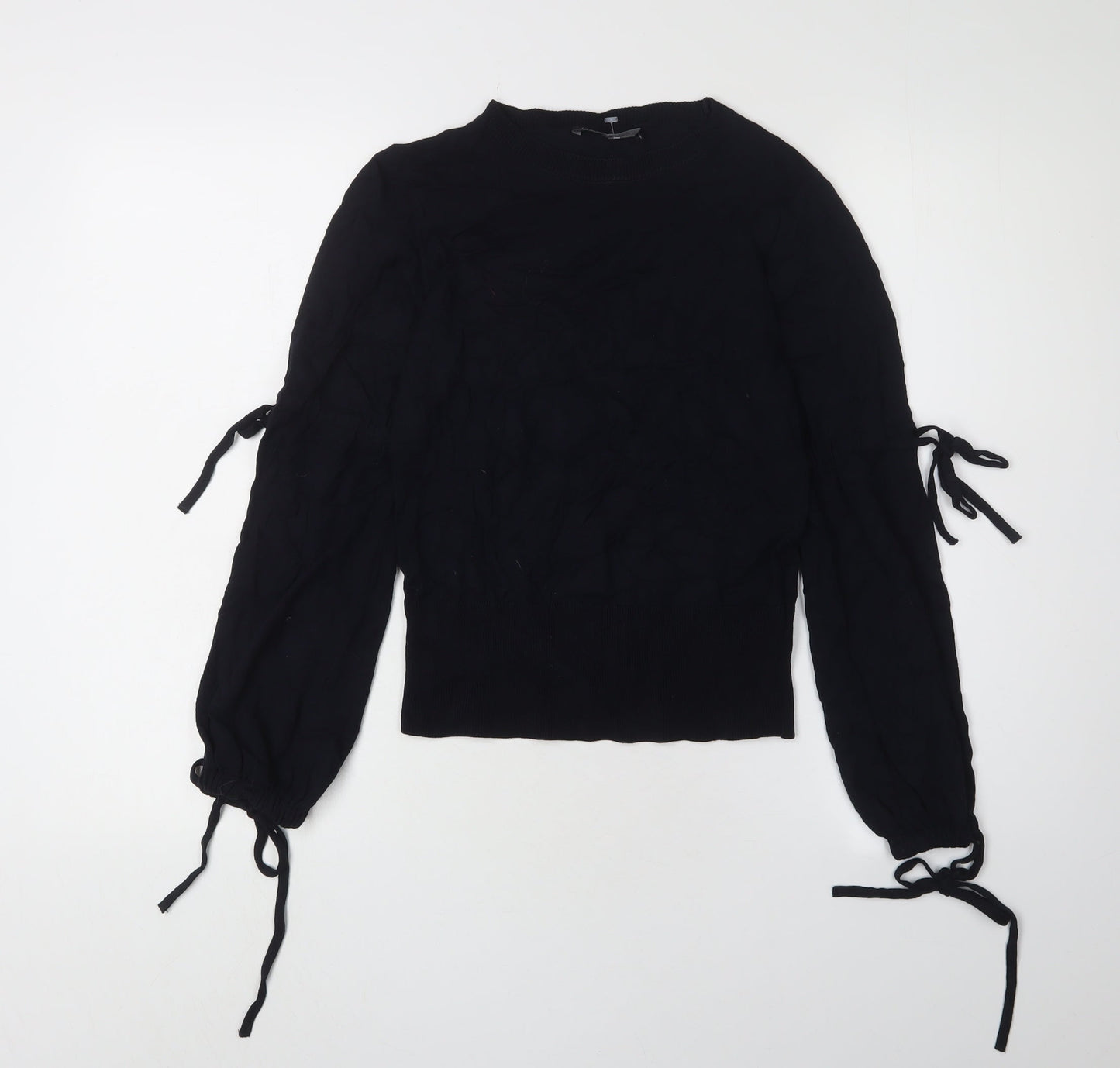 Womens UK Size 6 Marks and Spencer Black Jumper Jumper