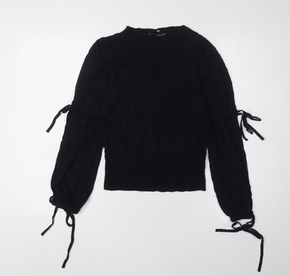 Womens UK Size 6 Marks and Spencer Black Jumper Jumper