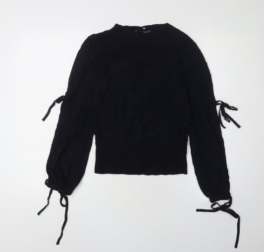 Womens UK Size 6 Marks and Spencer Black Jumper Jumper