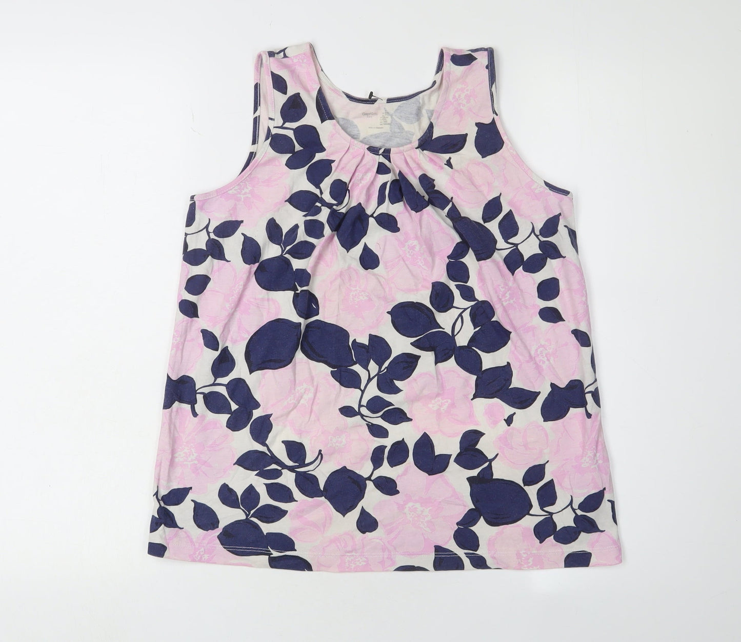 GapKids Girls Multicoloured Floral Tank Top, 13 Years