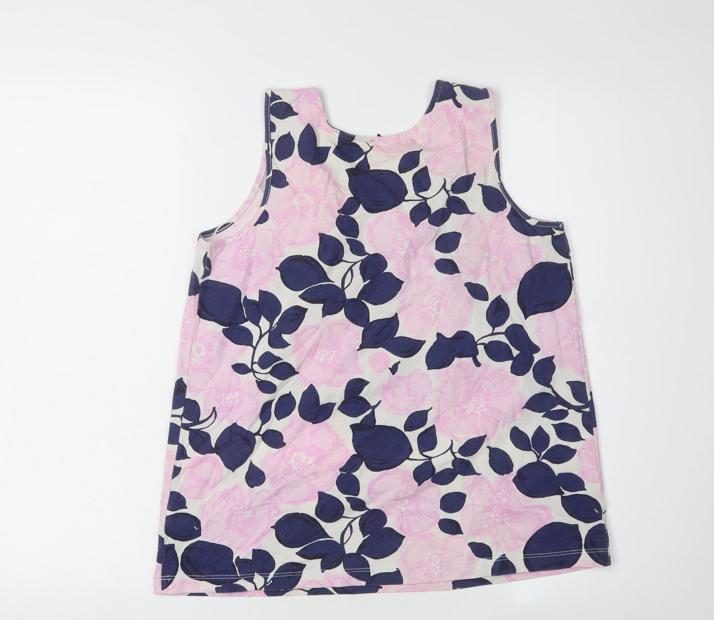 GapKids Girls Multicoloured Floral Tank Top, 13 Years