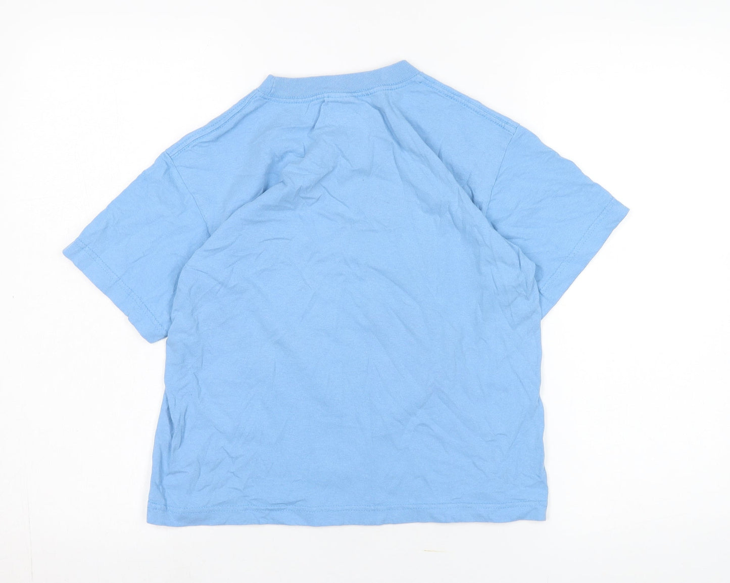 Alstyle Boys Blue Cartoon Graphic T-Shirt, Medium, Casual Wear