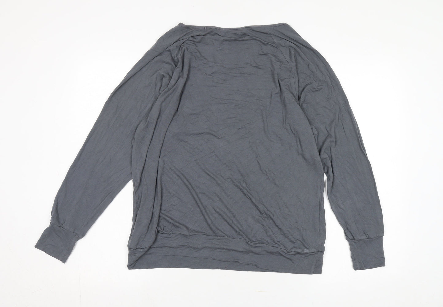 Womens UK Size 12 SOSANDAR Grey  T-Shirt