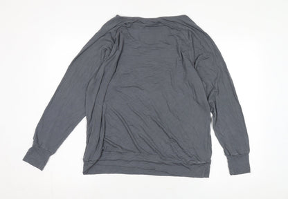 Womens UK Size 12 SOSANDAR Grey  T-Shirt