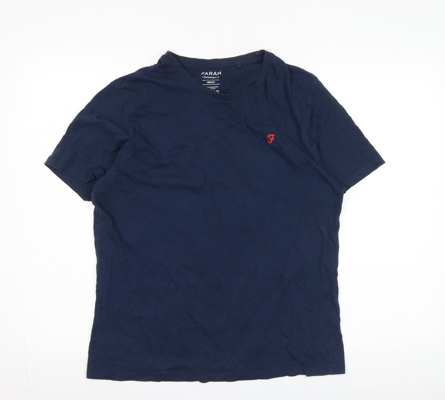 Mens UK Size M Farah Blue  T-Shirt