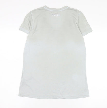Womens UK Size S Under armour White Jersey T-Shirt