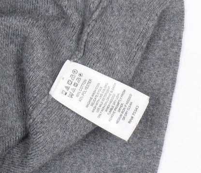 Rachel Zoe Women's Grey Hooded Jacket L