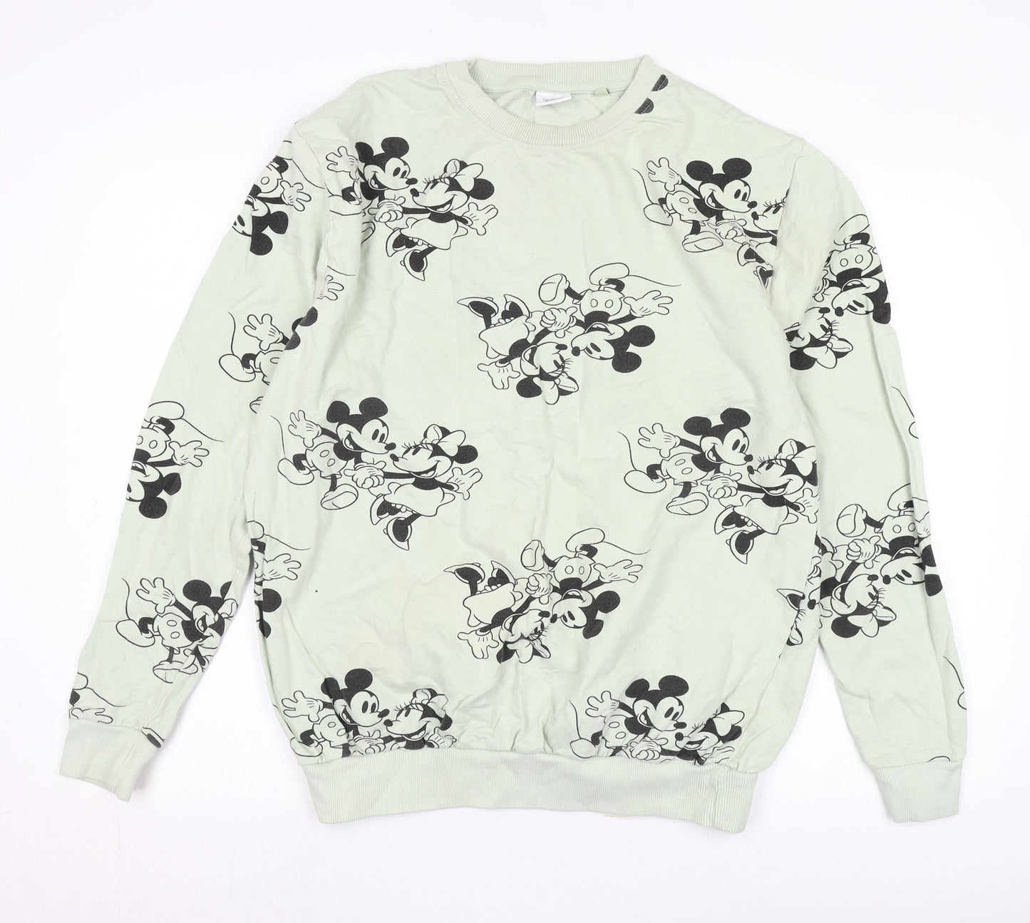 Unisex Adults UK Size L Disney Ivory Pullover Sweatshirt