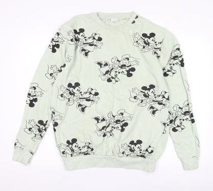 Unisex Adults UK Size L Disney Ivory Pullover Sweatshirt