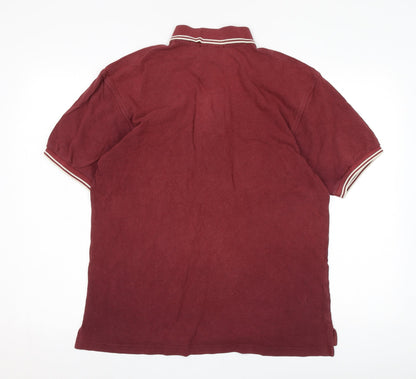 Ralph Lauren Men's Red Polo Shirt Size S, Casual Summer